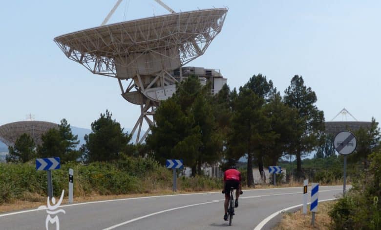 Image of the ultrimadn at the Robledo de Chavela space monitoring station