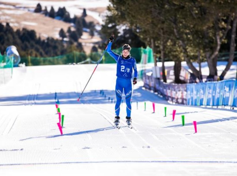 Sandra Mairhofer remporte un triathlon d'hiver