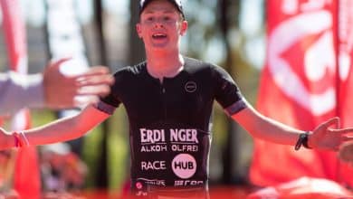 Image of a young triathlete in Salou