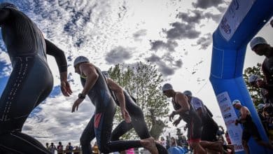 Départ du Triathlon de La Manga