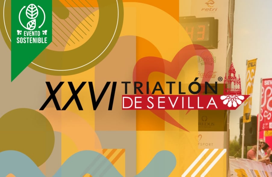 Triathlon Seville 2023 poster