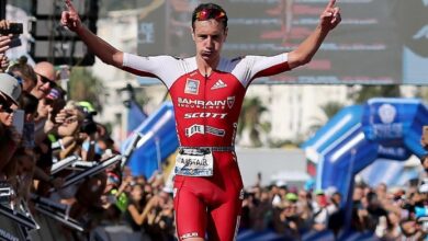 Alistair Brownlee ganando una prueba IRONMAN