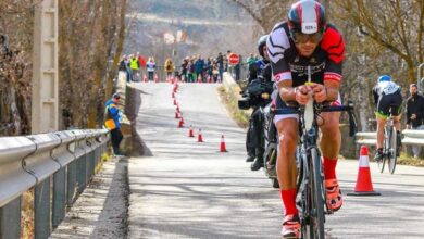 FETRI/ image du cyclisme dans le Championnat d'Espagne de Duathlon MD