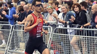 @worldtriathlon/ Mario Mola en compétition