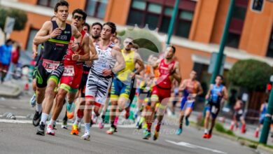 FETRI/ immagine di un duathlon