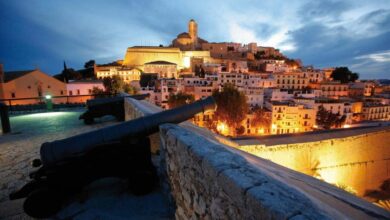 imagen de la ciudad de Ibiza