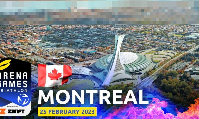 Cartaz dos Jogos da Arena de Montreal