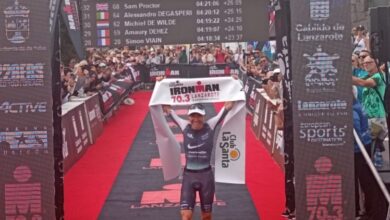 Anne Haug vince l'IRONMAN 70.3 Lanzarote 2023