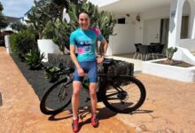 Anna Noguera antes de la competición