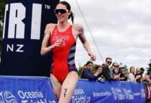 Instagram/ Gwen Jorgensen en competición