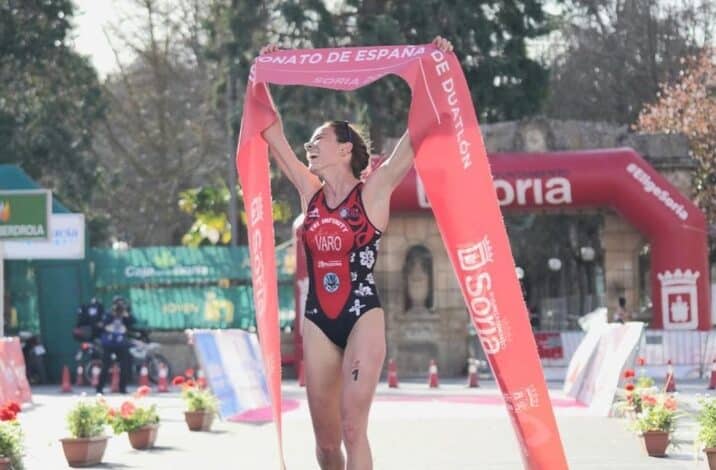 FETRI/ María Varo A remporté le duathlon national à Soria