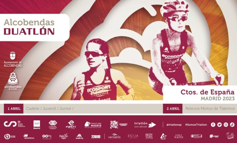 Plakat Meisterschaft Spanien Duathlon Alcobendas