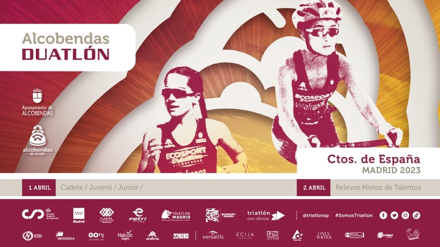 Cartel Campeonato España Duatlón Alcobendas
