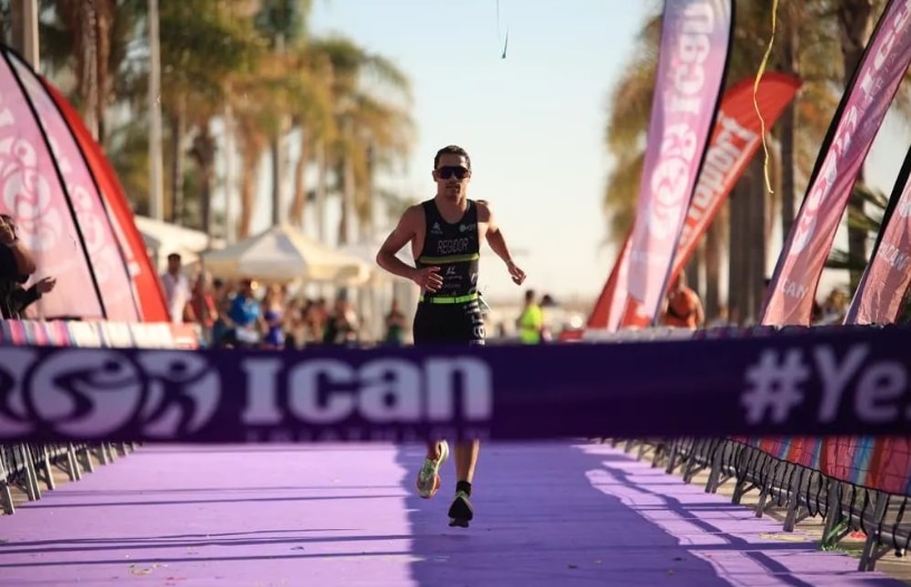 Meta del ICAN Triathlon Gandia