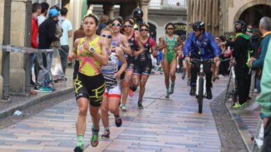 FETRI/immagine di una staffetta di duathlon