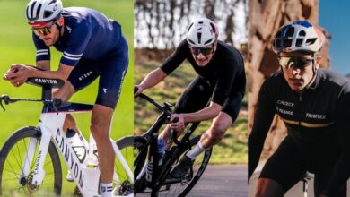 Instagram/ immagini di Jan frodeno, Alistair Brownlee e Kristian Blummenfet