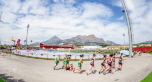 FETRI/ image of triathletes in La Nucia