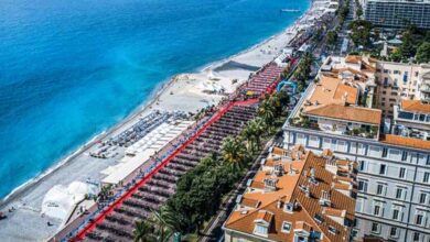 IRONMAN / image of the Pit area in Nice