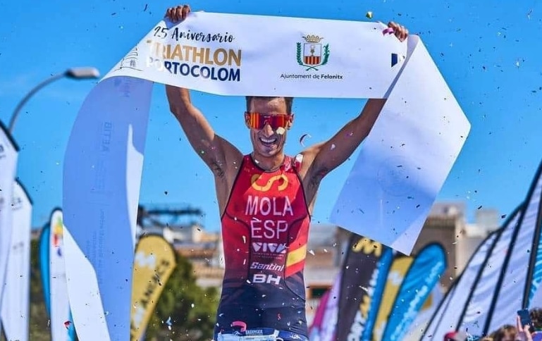Instagram/ Mario Mola winning in Portocolom