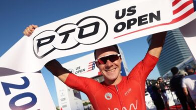 PTO / immagine di Collin Chartier che vince il PTO USA Open