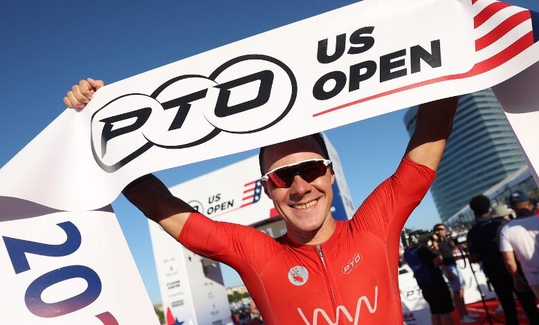 PTO/ imagen de Collin Chartier ganando el Open USA de la PTO