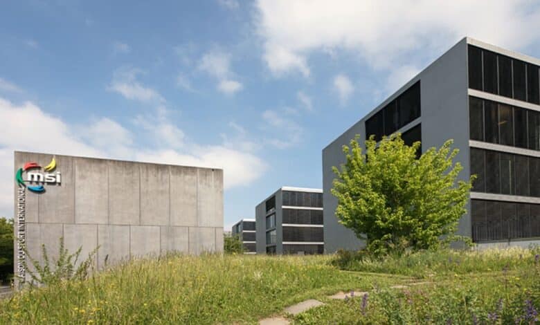 msi/ Photo du bâtiment de la Maison du Sport à Lausanne