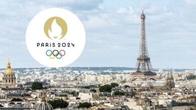 Paris Olympics poster