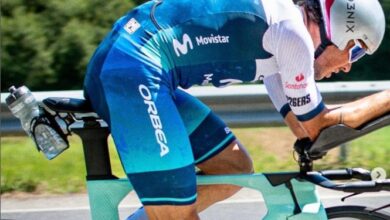 Instagram/ Javier Gómez Noya en la bici