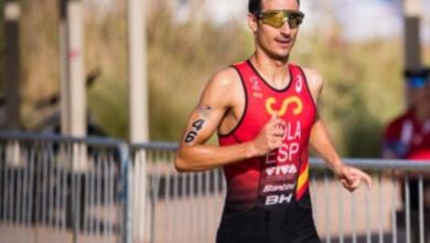 World Triathlon/ Mario Mola in competition