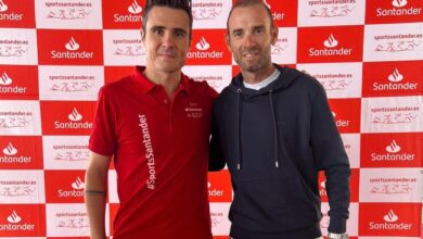 SantanderExp/ imagen de Javier Gómez Noya y Alejandro Valverde