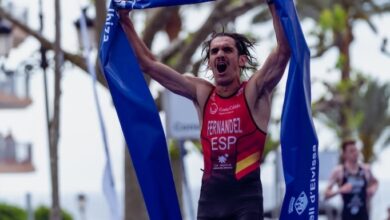 World Triathlon/ Cristian Fernández ganando en Ibiza