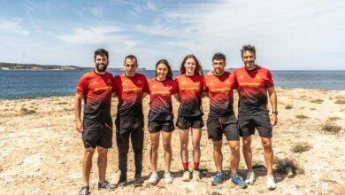 FETRI / image of the Spanish in the cross triathlon world championship