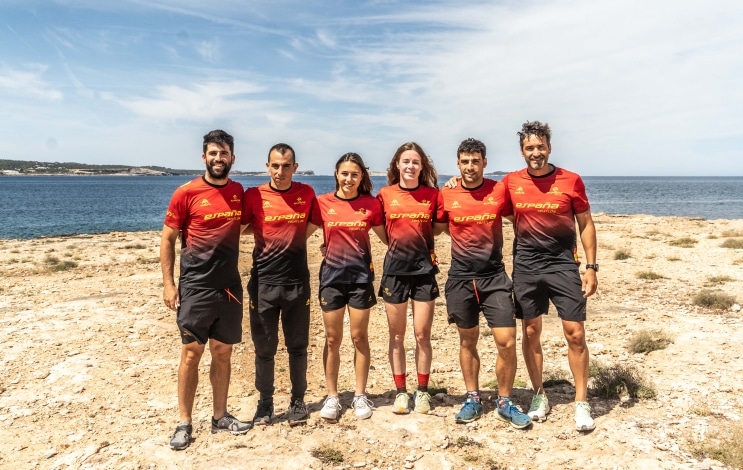 FETRI / image de l'espagnol au championnat du monde de cross triathlon