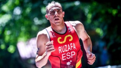 World Triathlon/ Rubén Ruzafa im Wettkampf