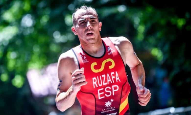 Mundial de Triatlo/ Rubén Ruzafa em competição