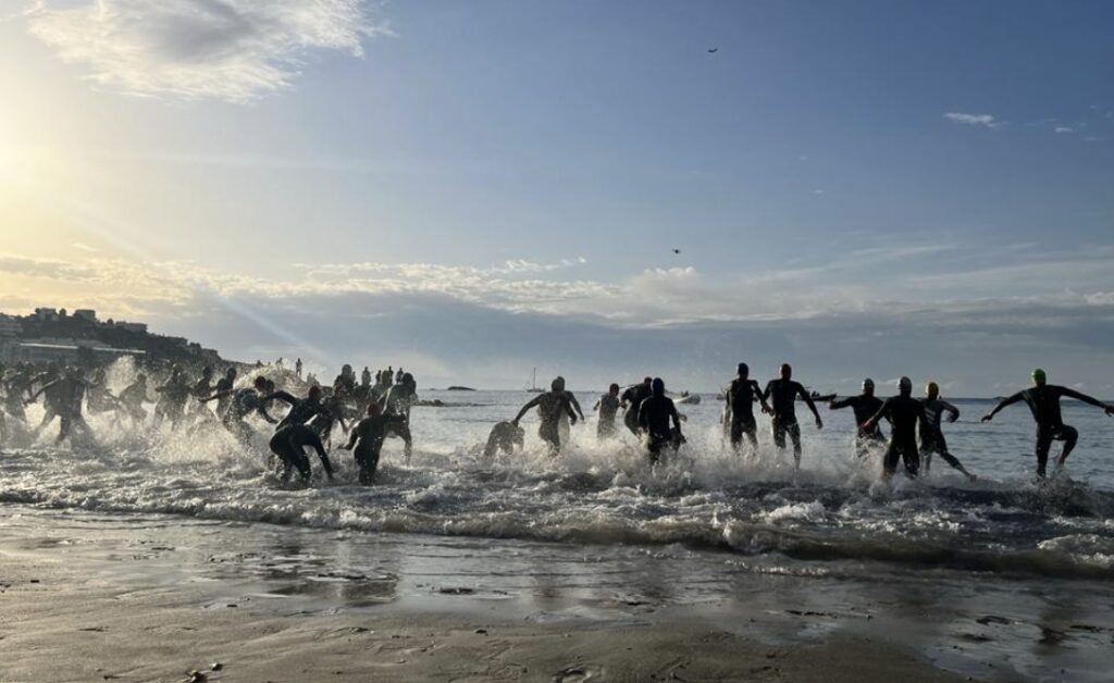 WordTriathlon/ Imagen de la salida del Campeonato del Mundo LD en Ibiza