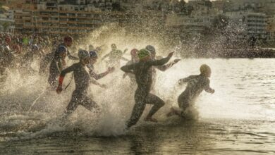 FETRI/ salida de la natación en Ibiza