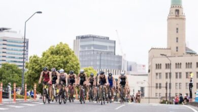 WorldTriathlon/ imagen de la prueba en Yokohama