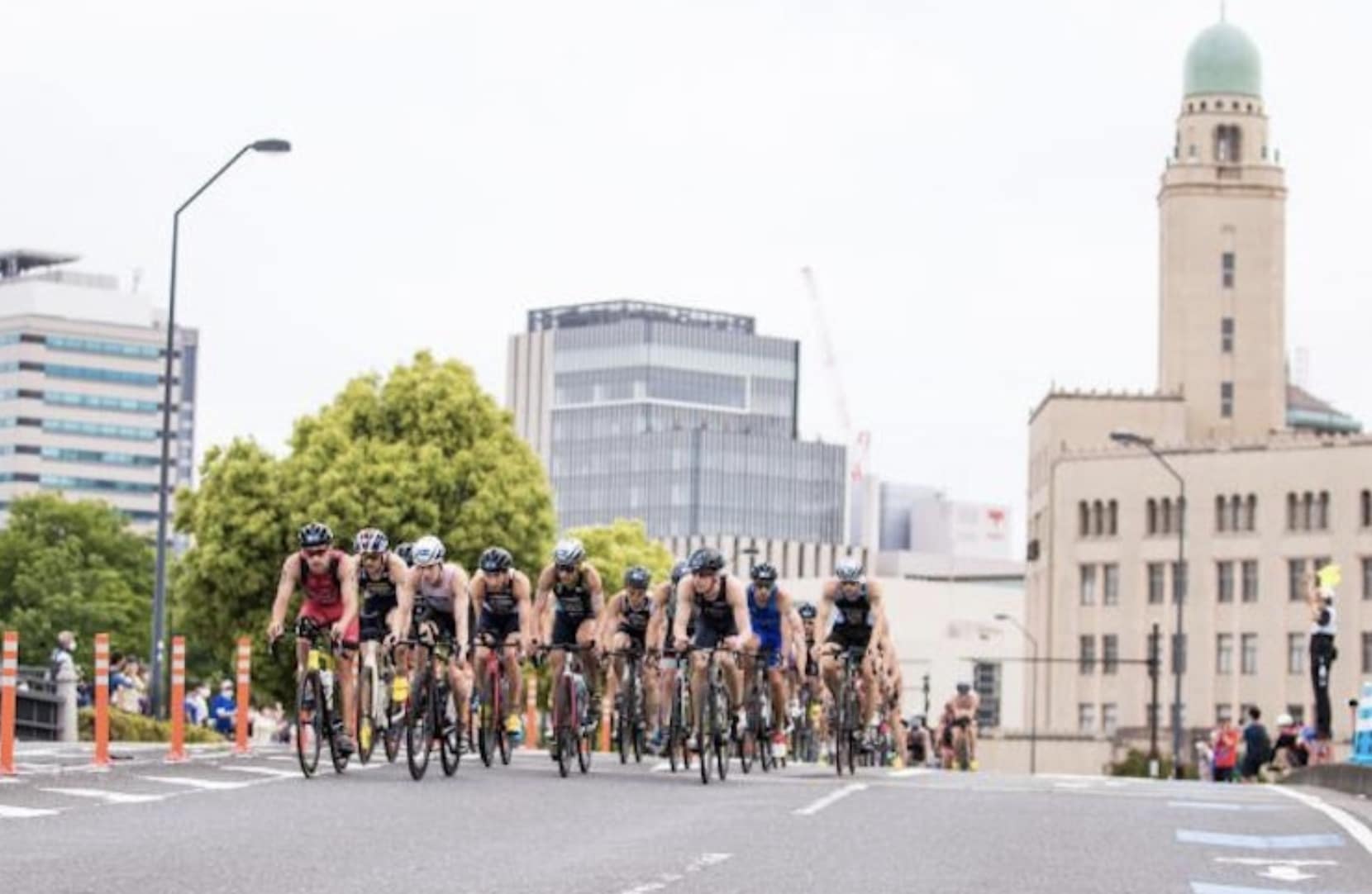 WorldTriathlon/ imagen de la prueba en Yokohama