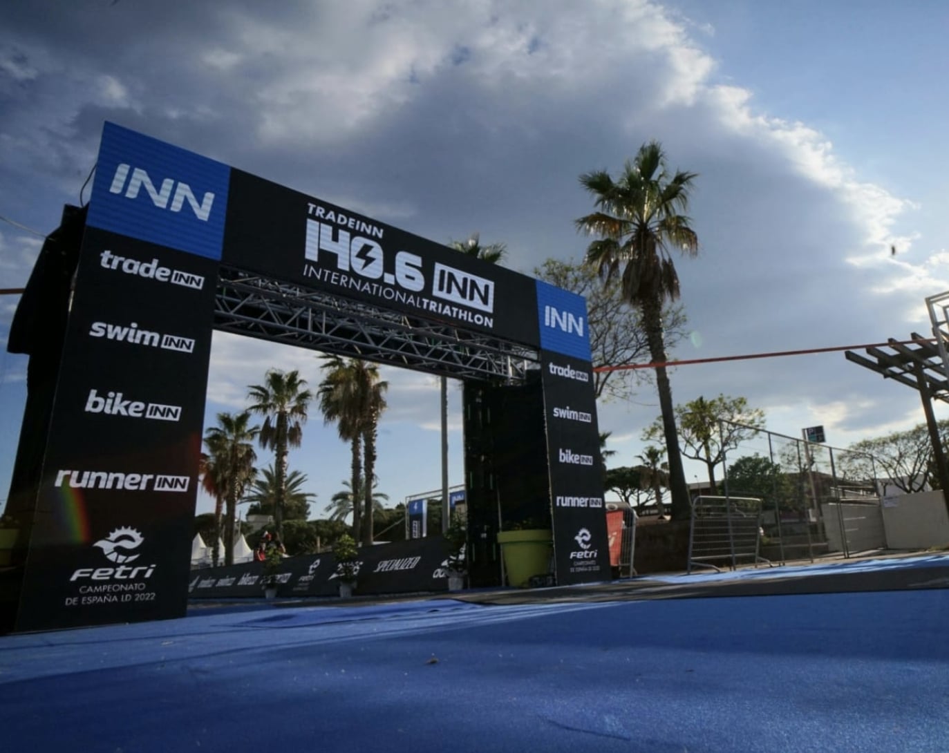 FETRI/Imagen de la meta del Triatlón LD 140.6INN