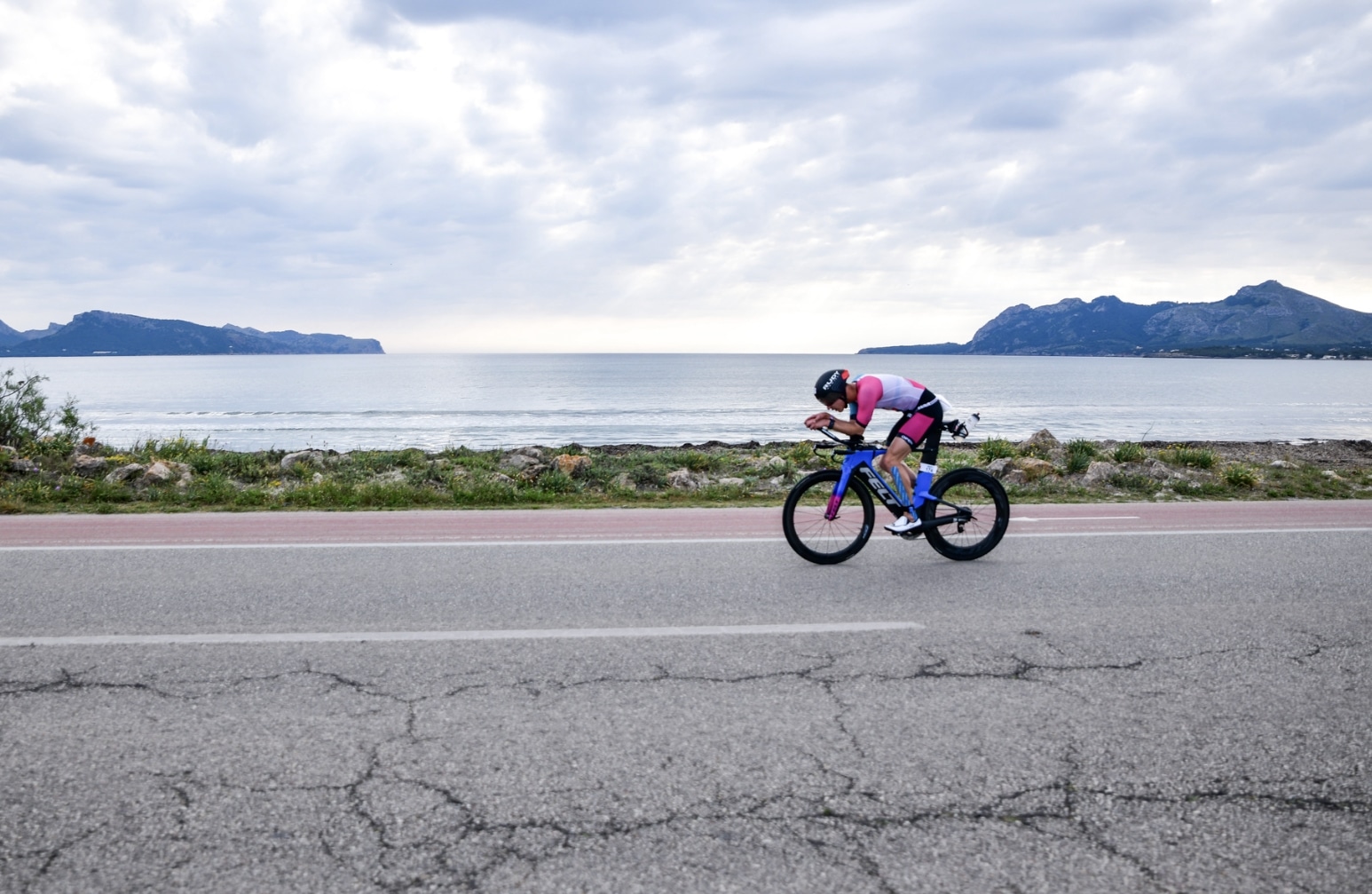 Siya Ndzimande/ Bild einer Triathletin in Alcudia