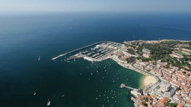 Immagine della baia di Cascais