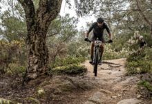 XTERRA/ imagen de un triatleta en el XTERRA Costa Brava