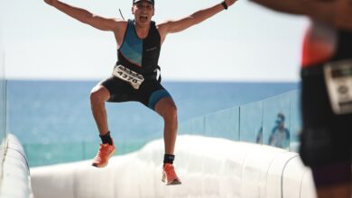 Un triatleta en el MTRI Alicante