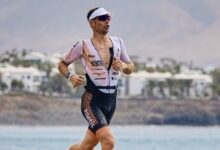 IRONMAN/ Jordi Montraveta corriendo en Lanzarote