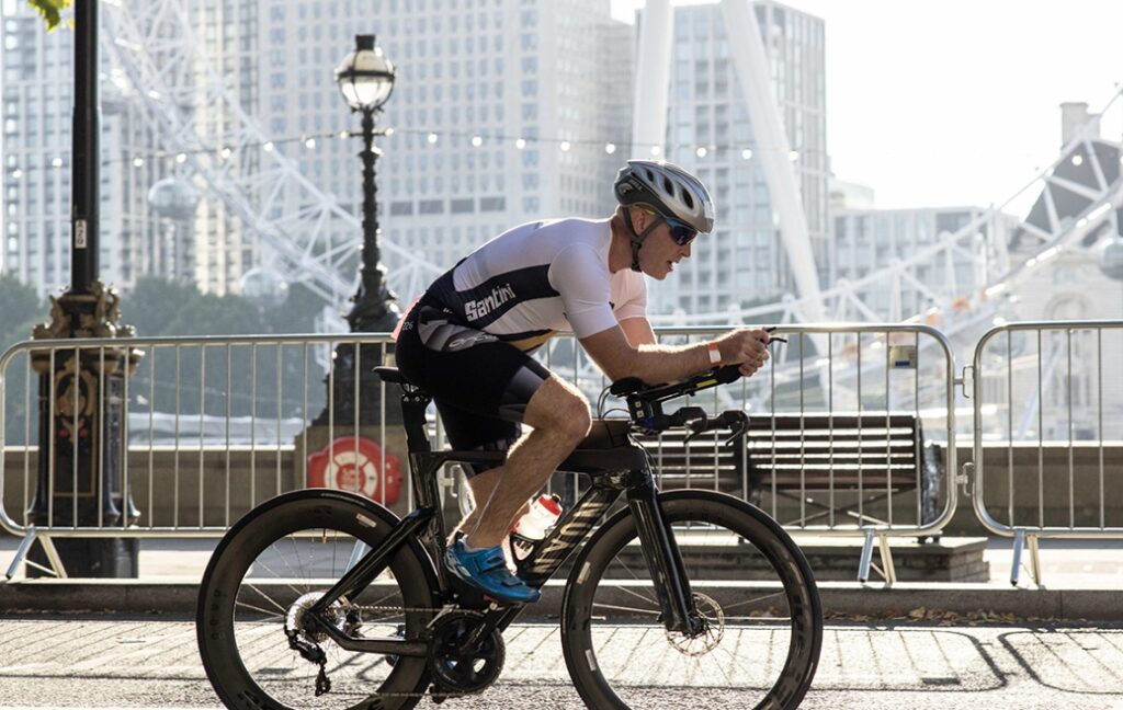 CF/ imagen de un triatleta en Londres