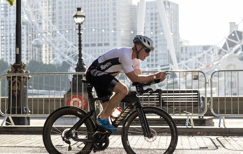 CF/ imagen de un triatleta en Londres