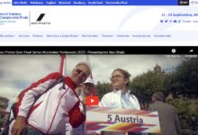 Captura de la Web oficial de la Gran Final de las Series Mundiales de Pontevedra