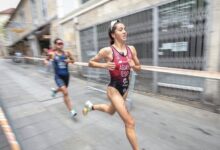 WorldTriathlon/ Sofía Aguayo en competición