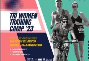 Affiche du camp d'entraînement TRIWomen